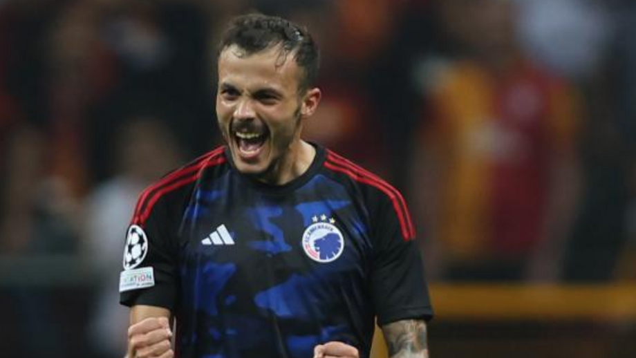 Galatasaray-Copenhaga, 2-2: Diogo Gonçalves vê a vitória escapar