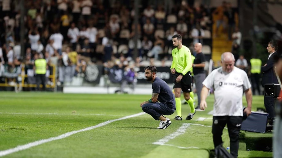 Ruben Amorim: «Fizemos tudo à pressa, à procura do terceiro golo, a ir muito no entusiasmo..»