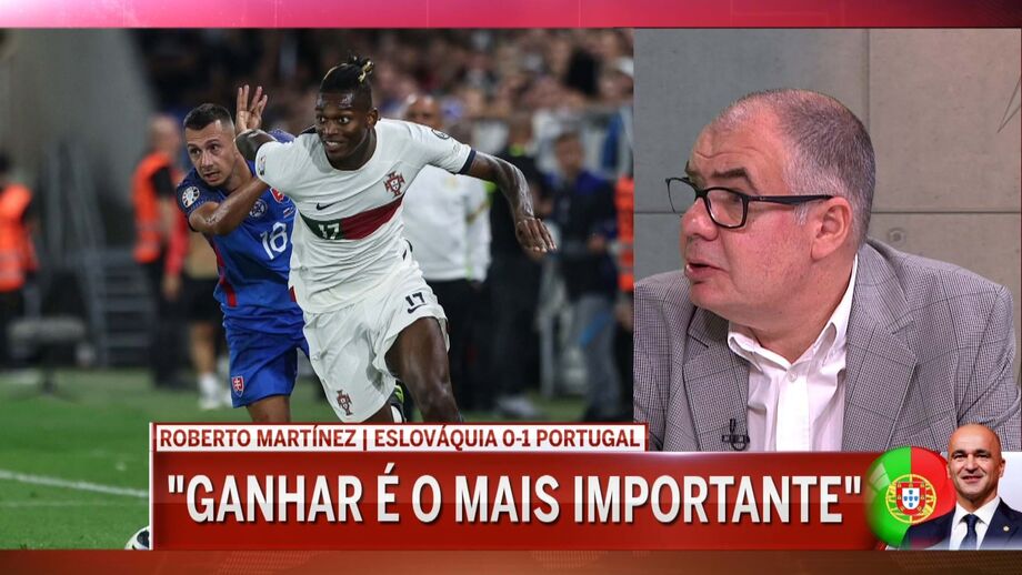 Luís Pedro Sousa, chefe de redação de Record, analisa declarações de Roberto Martínez