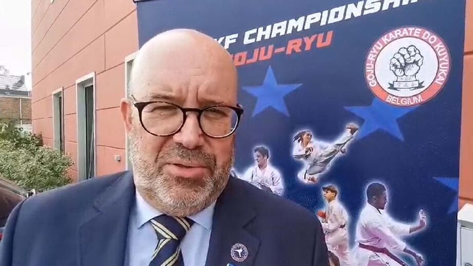 Presidente da Federação Europeia de Goju-Ryu Karate-Do, Humberto Oliveira, explica crescimento da modalidade