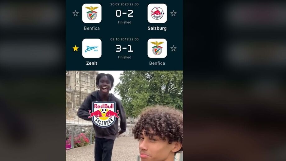 Russos foram lembrar vitória aos encarnados em 2019