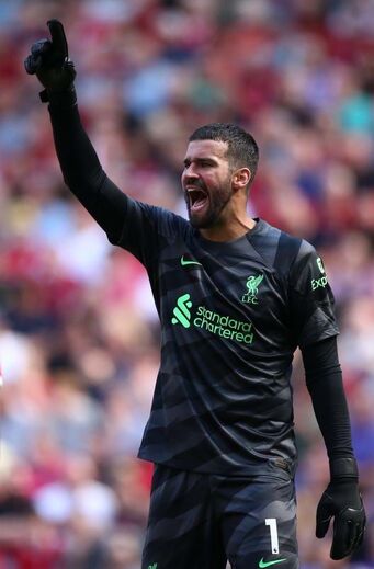 1.º - Alisson (Liverpool)