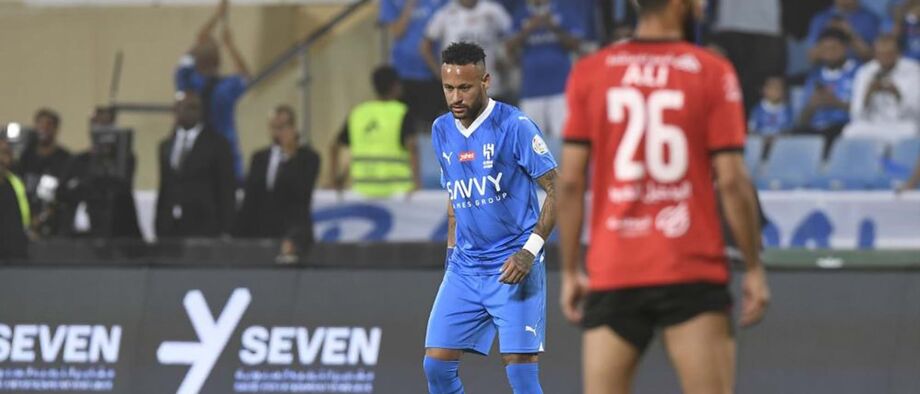 Al Hilal-Al Riyadh, 6-1: goleada já com Neymar