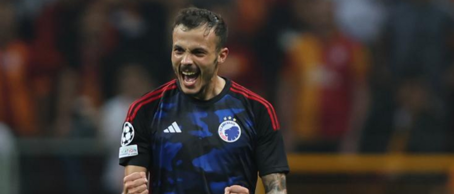 A crónica do Galatasaray-Copenhaga, 2-2: Diogo Gonçalves vê a vitória escapar