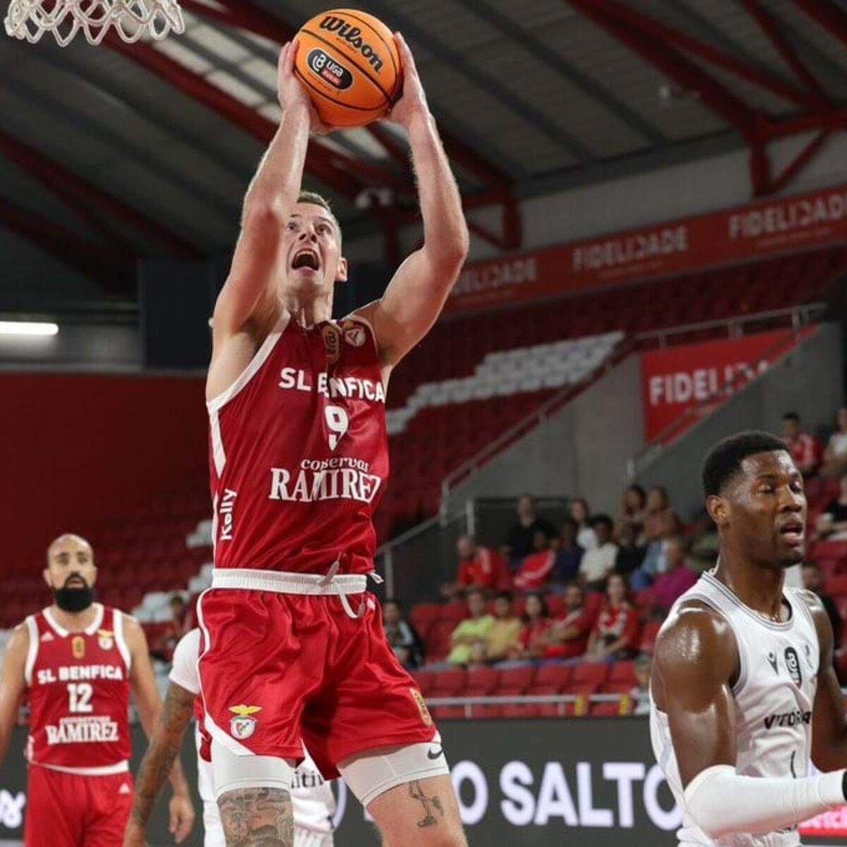 Benfica jogo V. Guimarães Basquetebol - SL Benfica