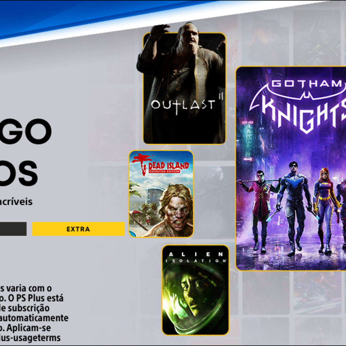 Playstation Plus Essential JOGOS GRATIS OUTUBRO 2023 (PS4/PS5