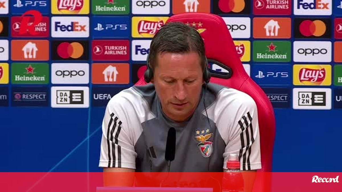 Roger Schmidt: “Os últimos dois jogos foram bons para nós, penso que  ganhámos alguma confiança - Liga dos Campeões - SAPO Desporto