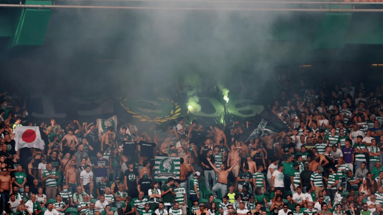 Da pirotecnia aos assobios contraste nas bancadas do José Alvalade Sporting Jornal Record