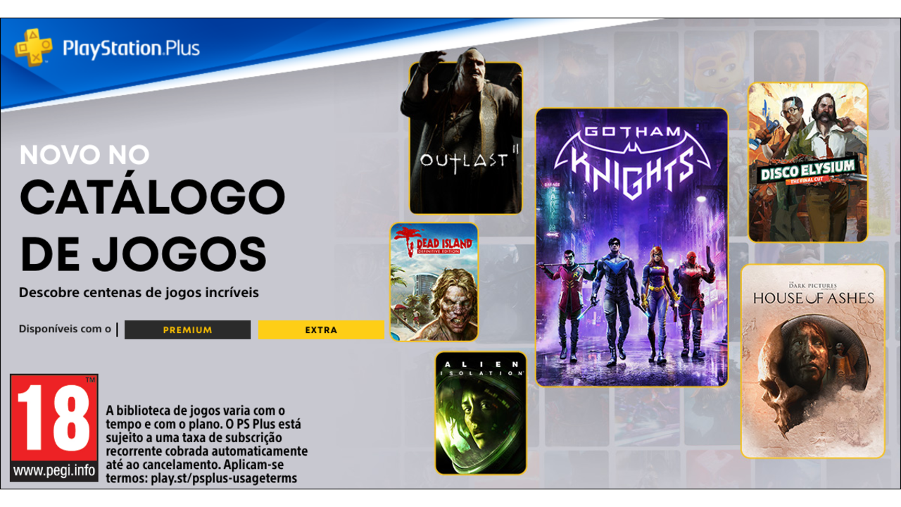 PS Plus: Aqui estão as novidades do mês de outubro - Record Gaming - Jornal  Record