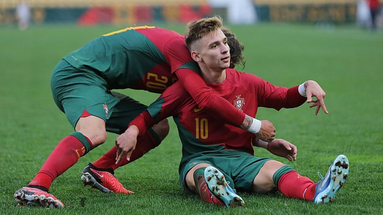 Sub-21 de Portugal goleiam de novo Bielorrússia em jogo de clara