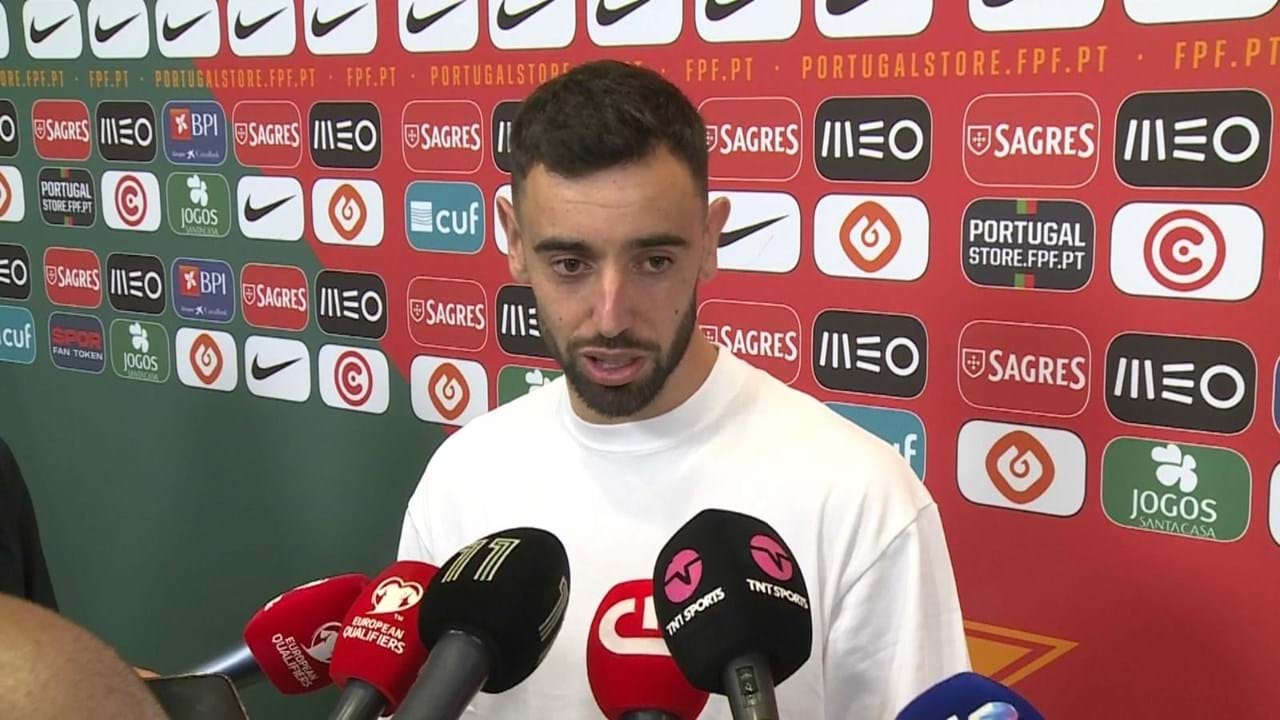 Bruno Fernandes quer jogar terça-feira: «Agora estou menos fresco mas quero  jogar sempre» - Euro 2024 - Jornal Record