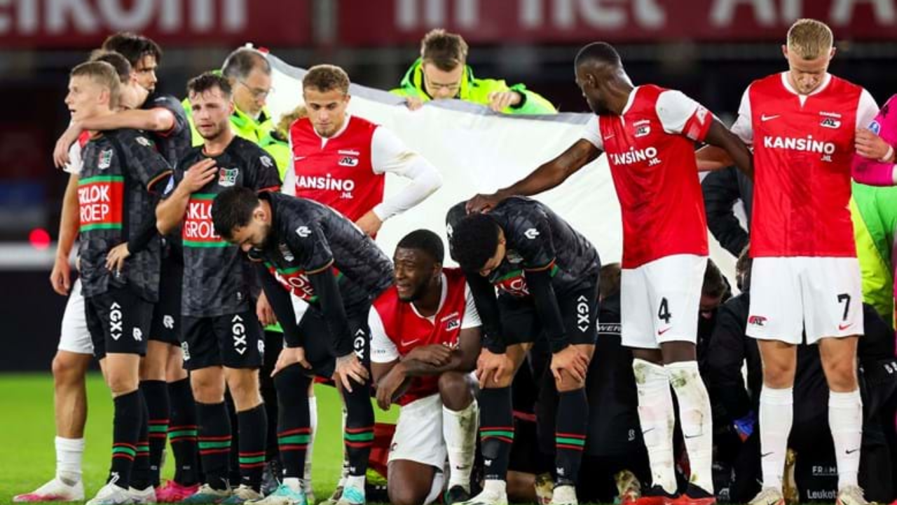 Vídeo. Antigo jogador do Sporting cai inanimado em jogo nos Países