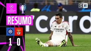 O resumo do Inter-Benfica