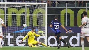 Inter Milão-Benfica, 1-0: águia depenada e sem golpe de asa