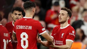 Liga Europa: Liverpool, sem Jota, perde na Bélgica com o St. Gilloise