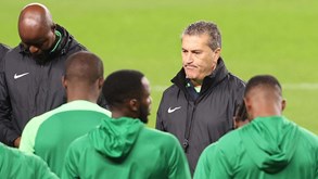 José Peseiro testa seleção nigeriana no Algarve