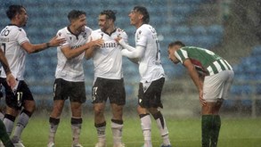 Moncarapachense-V. Guimarães, 1-3: minhotos apurados em jogo interrompido devido ao mau tempo
