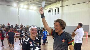 Hoquista do Benfica reconheceu golo irregular e viu o cartão branco