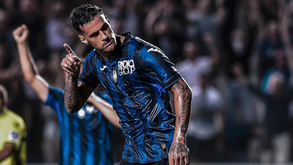 Treino matinal da Atalanta teve Scamacca