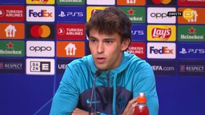 João Félix sobre o reencontro com Sérgio Conceição: «Sou muito amigo do filho dele, tem o meu respeito»