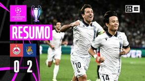 O resumo do Salzburgo-Real Sociedad: os golos e os principais lances