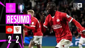 O resumo do PSV-Sevilha