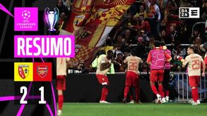 Houve surpresa em França: o resumo do Lens-Arsenal