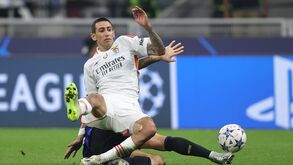 Di María volta na Champions: argentino de fora com o Estoril e na Taça