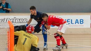 Crónica do HC Braga-Benfica, 2-2: Defesa do título começa com empate