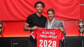 Marcel Mendes renova contrato com o Benfica até 2028