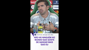 Abel Ferreira: «Ninguém no mundo gosta de ganhar mais do que eu, impossível»