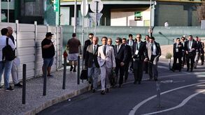 A chegada de Frederico Varandas à AG do Sporting no Pavilhão João Rocha