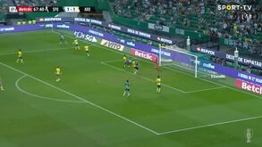Sporting-Arouca: Grande trabalho de Pote e Morita a finalizar à ponta de lança