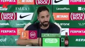 Rúben Amorim: «Vou ter de fazer piscinas na 2.ª Circular. Um filho é benfiquista e o outro sportinguista»