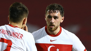 Kökçü integrado no treino da seleção turca