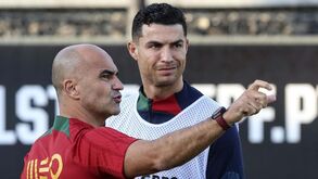 Roberto Martínez debateu ideias com Cristiano Ronaldo