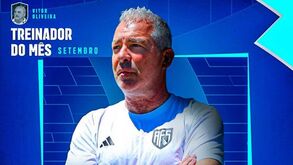 Jorge Costa eleito treinador do mês de setembro da 2ª Liga