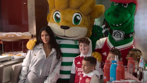 Jubas, mascote do Sporting, vai entrar no próximo episódio das Kardashians