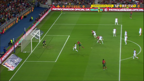 Centro perfeito de Bruno Fernandes e cabeceamento certeiro de Gonçalo Ramos: o golo de Portugal