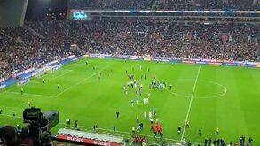 Apuramento da Seleção Nacional celebrado no Dragão com hino português cantado a plenos pulmões