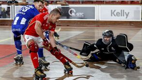 Benfica vence FC Porto e assume a liderança provisória do campeonato de hóquei em patins