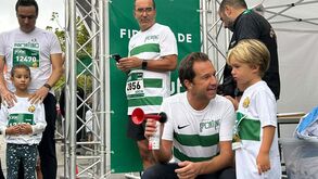 Frederico Varandas foi à Corridas Jubas com o filho