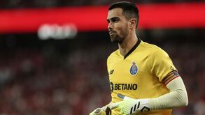 Diogo Costa já regressou ao Olival num dia com uma novidade no treino