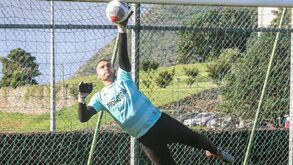 Rui Santos, guarda-redes do Lusitânia