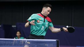 João Monteiro cai nos 'oitavos' do WTT Feeder de Doha em ténis de mesa