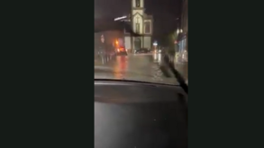 Chuva forte causa inundações em Ovar