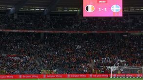 UEFA confirma que o Bélgica-Suécia não será retomado