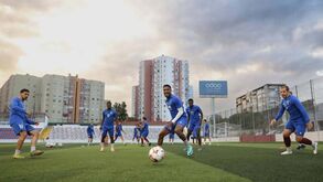 Como se prepara o duelo com um grande na Taça de Portugal: Record esteve (literalmente) no treino do Olivais e Moscavide