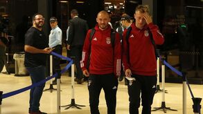 Equipa do Benfica esteve retida dentro do avião cerca de uma hora e meia