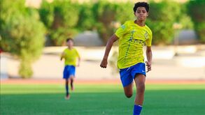 As primeiras imagens de Cristianinho a jogar com a camisola do Al Nassr